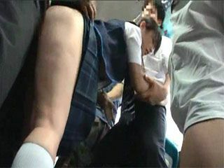 Nippon Teen Pussy Eating and Fucking Orgy on Public Bus