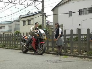 Sexy Schoolgirl Gets Deep-Dicked by Biker Boy on Naughty Date