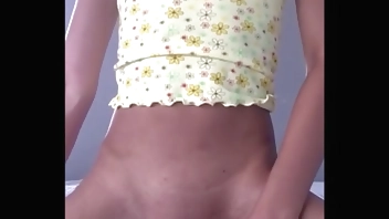 Barely Legal And Very Petite Amateur Teen Shows Off Her Amazing Puffy Pink Pussy And Panties