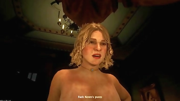 RDR2 Porn - Karen riding Arthur's dick