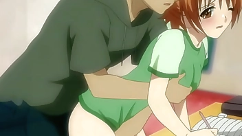 Older Stepbrother Touching her StepSister While she Studies - Uncensored Hentai