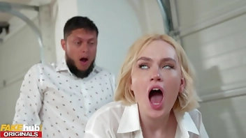 FAKEhub - Used Car Sales Girl uses her pussy to sell a right old banger