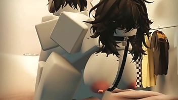 She begged me to fuck in Roblox (Collab w/ @PuffySnow)