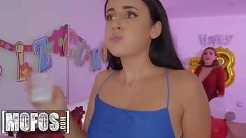 Unexpected Birthday Threesome Featuring Mina Von D, Haix Rogue And Jordi El Nino Polla - MOFOS