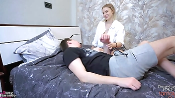 I brought creampie and fed my husband cuckold and he accepted his new role! - Tantaly