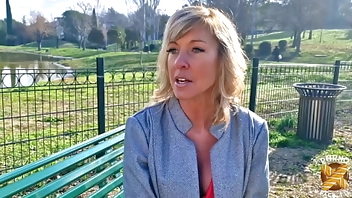 Emmy, a 46-year-old masseuse, tries her hand at X-rated casting!