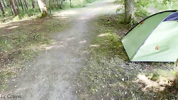 If you find masturbating party babe from music festival camping area