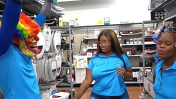 Meet Your Walmart Employees Of The Month (Gibby The Clown , Siren Nudist, Brattty Bae , Somali Rose)
