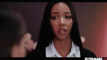 Lia Lin Gives Her Virginity To Celebrity Model Ellie Luna With Big Dick