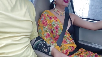 First time fucked my stepmom in car after driving lessons risky public sex