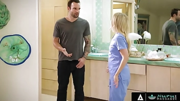 NURU MASSAGE - Two Future Step Siblings Accidentally Fuck Together During Nuru Massage