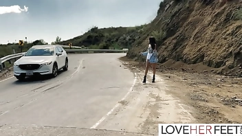 Hitchhiking Hottie