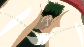 Hentai – Touching a Busty Japanese Teen in the Train [Uncensored]