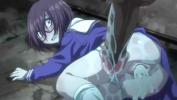 Teenage Brunette Get Fucked With BBC Cock [ Uncensored Hentai ]