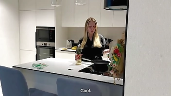 Stepmom fucks her stepson's best friend and gets a vaginal creampie