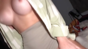 My stepsister seduced me while I was reading a book. Delicious close-up rubbing by BootyFrutti