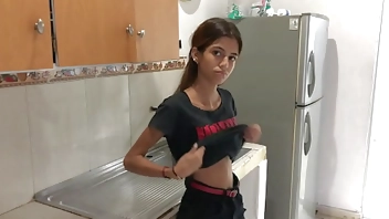 horny stepsister goes with me to the new house and something goes wrong