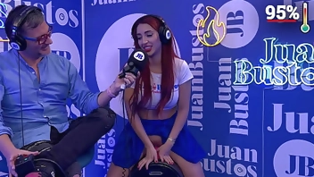 Jessica Sodi cums while telling her fantasies on a vibrator machine