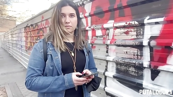 PutaLocura - Torbe seduces horny Latina Ana Bad on the street and fucks her