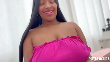 PutaLocura - The spectacular busty Thayanna Babyy fucks Torbe and his Polludo friend