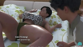 THE GOLDEN BOY #40 • Covering her body in thick and sticky cream