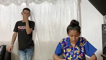 I fuck with the teacher so she can raise my grades so I can't fail the school year