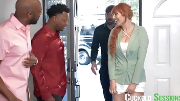 CuckoldSessions - Mega Hot CHEATING Redhead Lauren Phillips Gets DP'D HARD