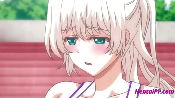 Two Hot Babes Fucking On The Sports Field - Hentai