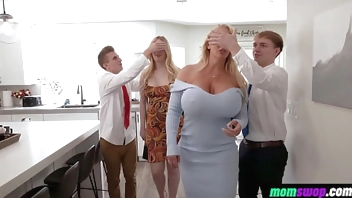 MomSwop - Giant Ass Moms Rewards Their Boys after Surprise Dinner
