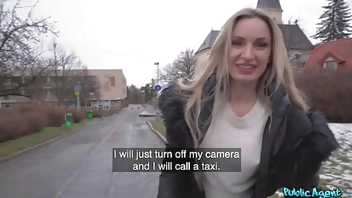 Captivating Blonde Micky Muffin Bends Over & Rides Martin's Cock To Earn Some Cash - FAKEHUB