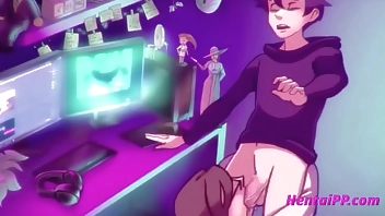 Nerdy Girl Perfect Blowjob - Animation Uncensored