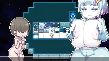 Escape from UFO ship