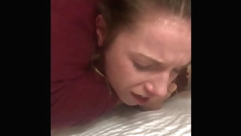 Interracial orgasm training creates domination bond for college girl