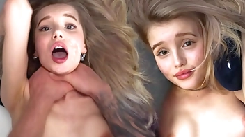 Broke Hairstylist Takes Desperate Measures - Milka Way HARD FUCKED ON THE TABLE