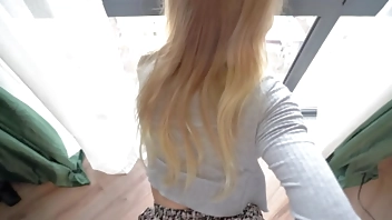 Stepbro, why don't you pay attention to me, I want to suck your cock and hot cum on my face