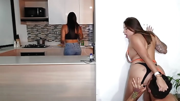 Bring your friends home, I promise I won't fuck them! Unless you leave us alone - Sara Blonde - Salome Gil