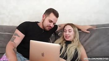 Cuckold wife watches her husband fucking alt girl in the ass