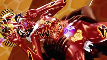 アリシア改刺青マンバ化TNPぴょんぴょんダンス