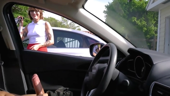 NICHE PARADE - Flashing Dick For Short Haired, Tattooed Emo Girl With Glasses