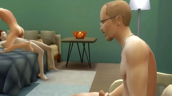 Fucking My step Mom In Front Of My step Father