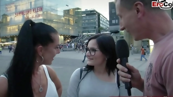 One night Stand beim Straßen Casting gesucht und gefunden