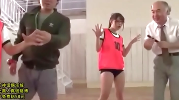 Japanese Shool,Teacher stop time Young Japanese Group