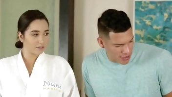 masseuse girl with big natural tits