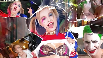 DIRTY COSPLAY - Harley Sinn And The Fantastic Big Cock Of Mister J. (Brad Knight & Natalia Starr)