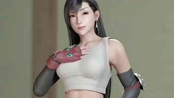 Tifa Lockhart fudendo ate o talo