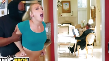 BANGBROS - Sexy PAWG AJ Applegate Fucked By With Dad In BG