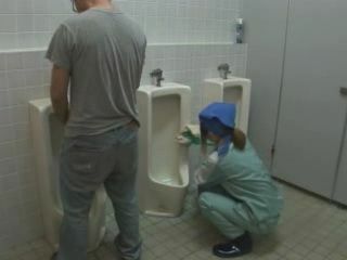 Fucking a Nippon Toilet Cleaner in Tokyo is a XXX Dream Come True