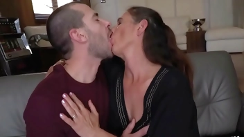 Hot stud John Price is attracted to his granny neighbor Mariana and fucks her mature pussy like a young stallion he is.