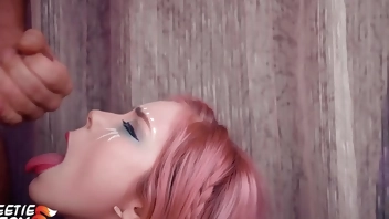 Elf Passionate Blowjob Big Dick Lover Closeup - Pov