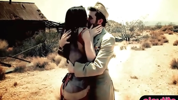 Incredible sexy Stoya gets fucked outdoors